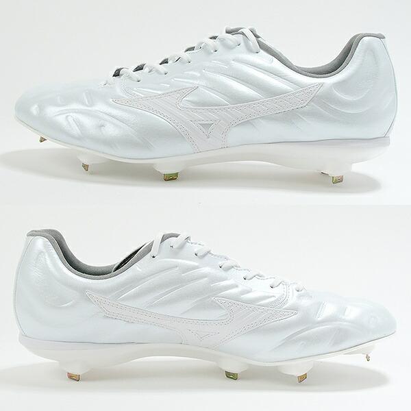 Mizuno Pro 交換無料 野球 スパイク 金具 大人 白 ミズノプロ ライト