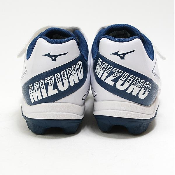 休まず出荷 交換無料 野球 スパイク ポイント 子供 ミズノ クッションレボダイア Jr. 3E相当 ワイド ゴム紐×ベルト式 マジックテープ 11GP2527 少年 | MIZUNO | 14