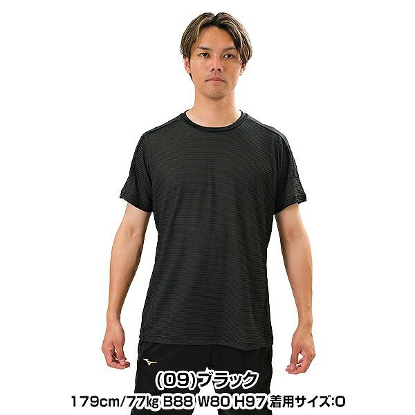 野球 Tシャツ 大人 半袖 丸首 ミズノプロ KUGEKI ICE ベースボールTシャツ 通気性 吸汗速乾 12JABT86 男女兼用 ユニセックス 2024年NEWモデル 野球ウェア｜bbtown｜02