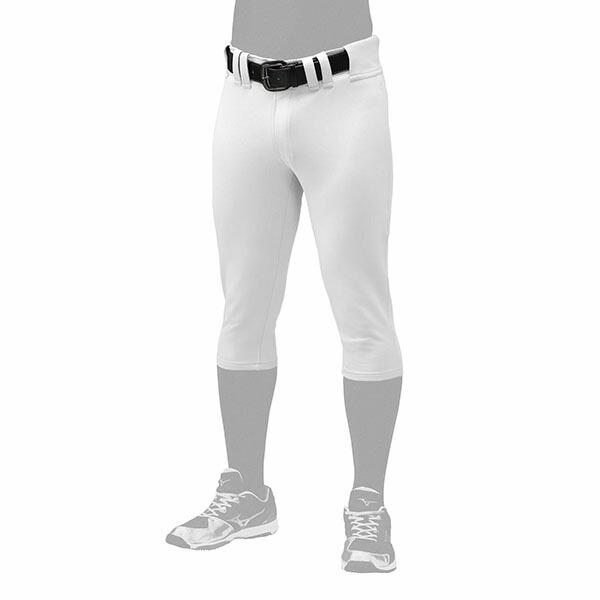 ミズノ ストレッチパンツ ショートフィット 試合用ユニフォームパンツ ユニセックス ニット素材 取寄 12JD0F48 野球ウェア 野球ズボン02
