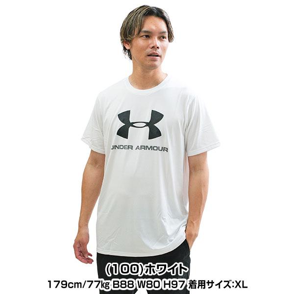 野球 Tシャツ メンズ アンダーアーマー UAテック ビッグロゴ ヒートギア 半袖 丸首 おしゃれ かっこいい ベースボールシャツ 吸汗速乾 抗菌防臭 1359132 大人｜bbtown｜08