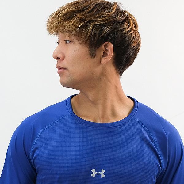 アンダーアーマー UNDER ARMOUR 野球 アンダーシャツ UA フィッティド コンフォート ロングスリーブ 長袖 丸首 メンズ 吸汗速乾 ストレッチ 防臭 1364469 | UNDER ARMOUR | 03