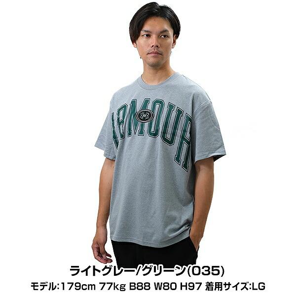 UNDER ARMOUR Tシャツ 半袖 丸首 メンズ ルーズフィット