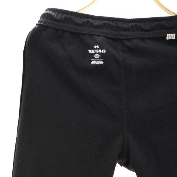 新品　アンダーアーマー 暖かロゴ入りパンツ「LGサイズ・黒」 UNDER ARMOUR（アンダーアーマー） 野球 ジョガーパンツ 子供 スポーツ