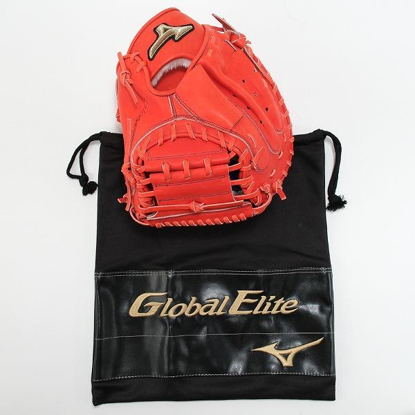 Global Elite 365日出荷 交換無料 ミズノ キャッチャーミット 野球