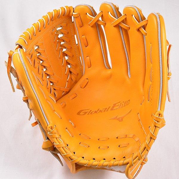 Mizuno Global Elite 硬式グローブ 右投げ用 オレンジ MIZUNO (ミズノ) 硬式グローブ オレンジ H selection 02 Global