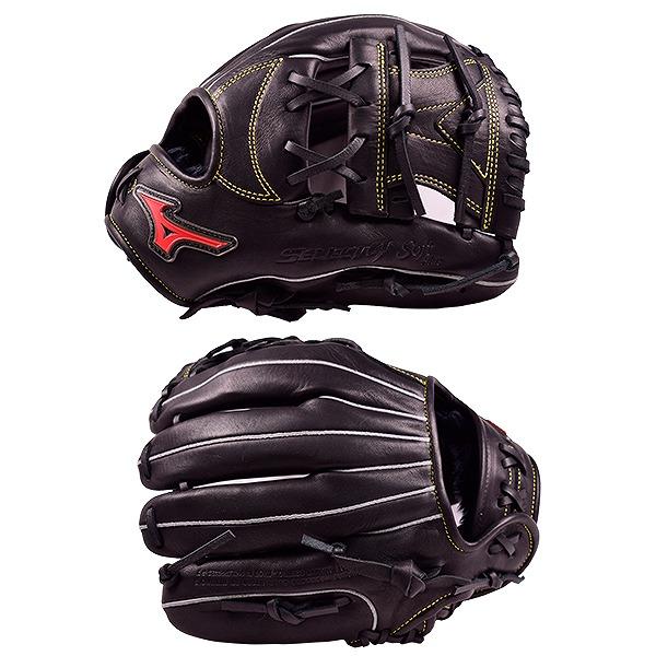 Mizuno Select9 軟式野球グローブ ブラック Mizuno Select9 軟式野球グローブ ブラック（野球,少年用グラブ