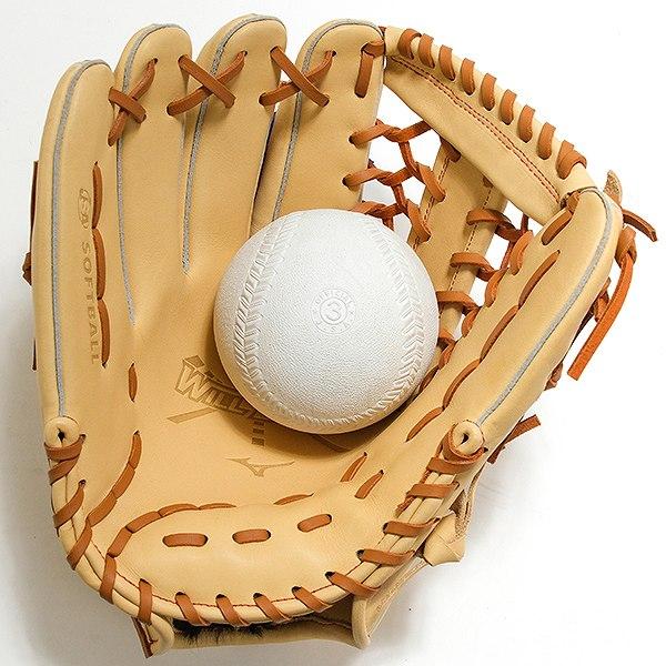 MIZUNO（ミズノ） 交換無料 ソフトボール グローブ 大人 左投げ