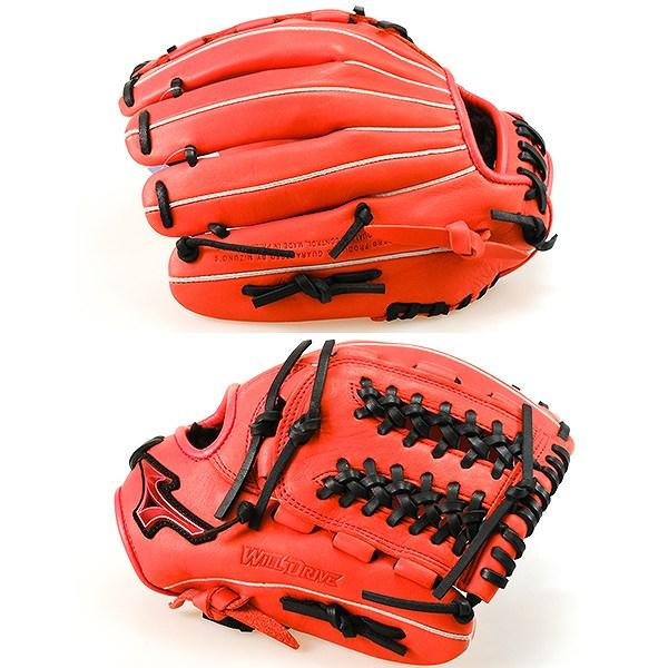 MIZUNO（ミズノ） 交換無料 ウィルドライブレッド 野球 グローブ 少年 