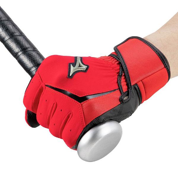 MIZUNO（ミズノ） 交換無料 野球 バッティンググローブ 白 両手 大人