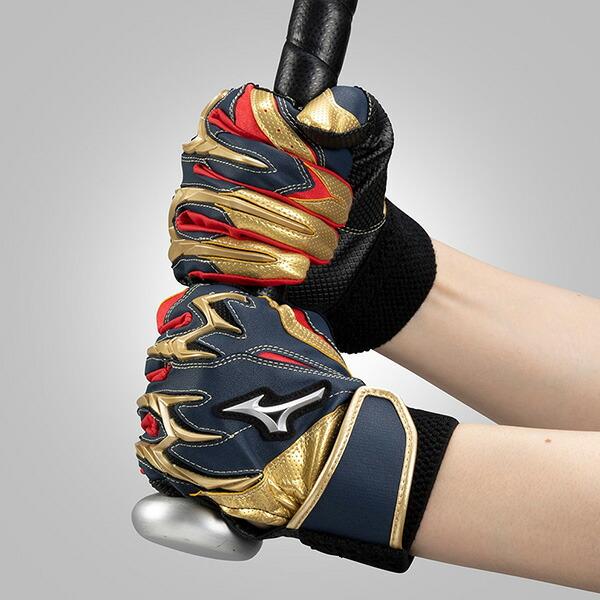 MIZUNO（ミズノ） 交換無料 野球 バッティンググローブ ジュニア 両手
