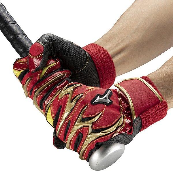 MIZUNO（ミズノ） 交換無料 野球 バッティンググローブ 両手用 少年