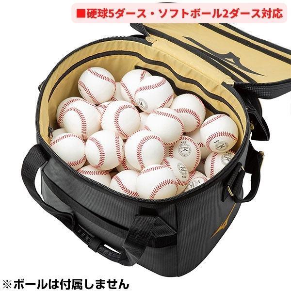 MIZUNO 野球 ボールケース兼グラブケース ミズノプロ 硬球5