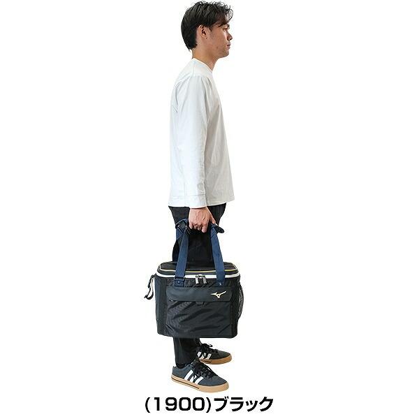 野球 ボールケース ミズノ グローバルエリート Global Elite 硬式・軟式5ダース ソフトボール3号2ダース収納可能 ボールバッグ 1FJBC012 バッグ刺繍有料可(B)の画像