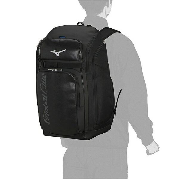ミズノ MIZUNO 野球 グローバルエリート バックパック ネイビー ミズノ 野球 バックパック 40L リュックサック グローバル