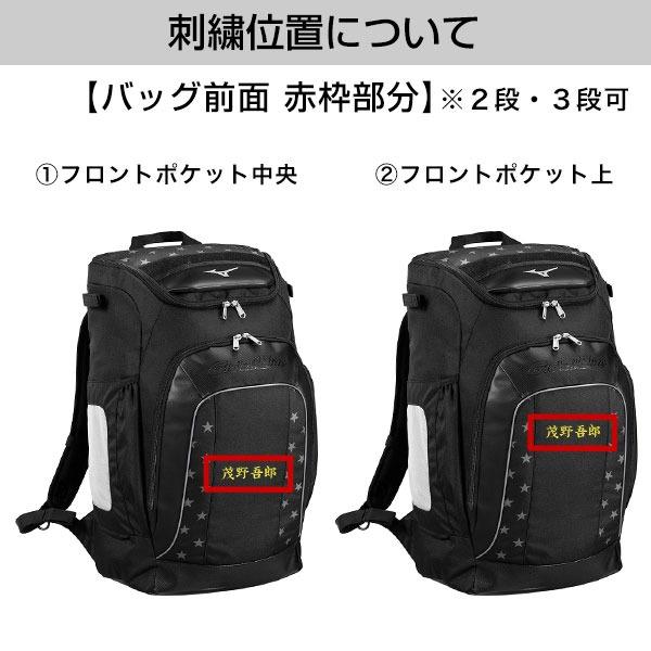 MIZUNO（ミズノ） 今だけ刺繍サービス 野球 リュック 大容量 大型