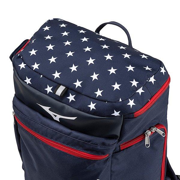 交換無料 野球 リュック ジュニア 大容量 大型 ミズノ MIZUNO グローバルエリート USAバックパックJr. 約30L バット1本収納可 1FJDC950 野球バック 野球バッグ | MIZUNO | 17