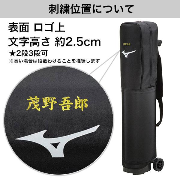MIZUNO（ミズノ） 野球 バットケース 10本入れ 一般 MIZUNO 1FJTD06009