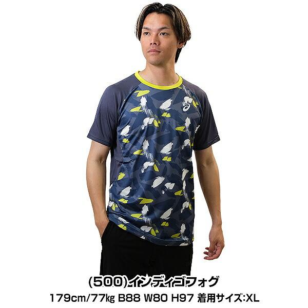 ASICS（アシックス） テニス ゲームシャツ ドライグラフィック半袖