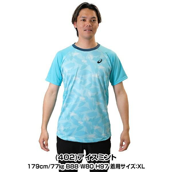 ASICS（アシックス） テニス ゲームシャツ ドライグラフィック半袖
