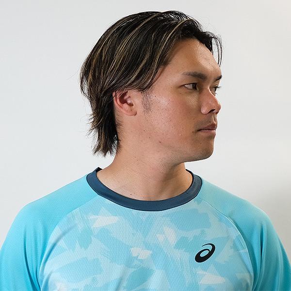 ASICS（アシックス） テニス ゲームシャツ ドライグラフィック半袖