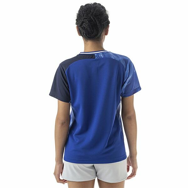 ヨネックス テニス バドミントン ゲームシャツ 半袖 丸首 レディース ウィメンズゲームシャツ レギュラー 女性用 日本バドミントン協会審査合格品 UVカット 冷感 | YONEX | 10