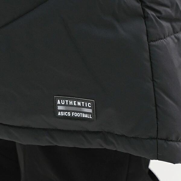 ASICS 野球 ベンチコート フード付き ウォーマーハーフコート 裏