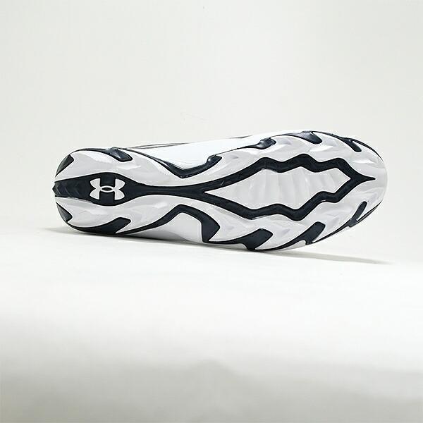 UNDER ARMOUR BH スパイクシューズ ホワイト/ブラック UNDER ARMOUR（アンダーアーマー） 交換無料 野球 スパイク ポイント