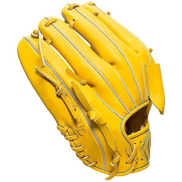 ASICS（アシックス） 野球 グローブ 軟式 大人 右投げ ゴールド