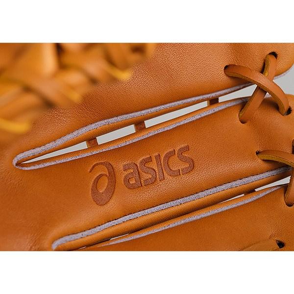 ASICS（アシックス） 野球 グローブ 軟式 大人 右投げ ゴールド