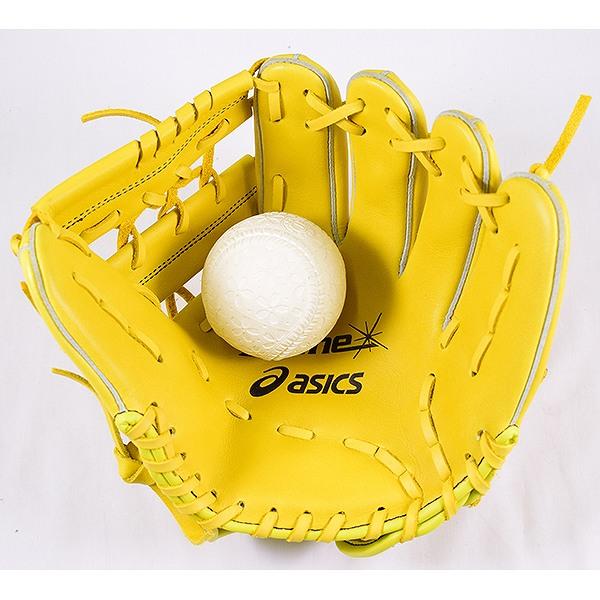 ☆希少75cm☆ アシックス スターシャイン2nd 軟式少年用 イエロー アシックス スターシャイン 2nd 軟式少年野球バット