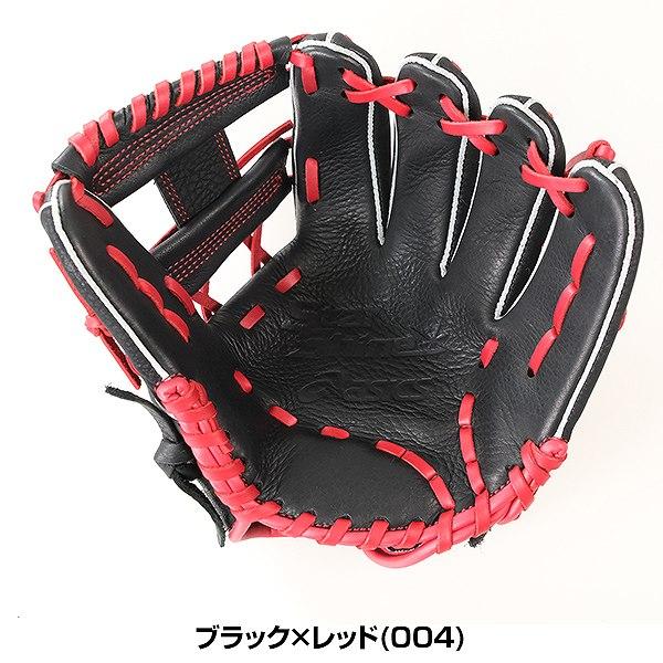 軟式野球グローブ アシックス　赤／黒 ASICS（アシックス） 交換無料 野球 グローブ 少年軟式 右投げ スター