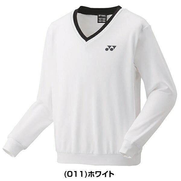 ヨネックス テニス バドミントン ユニトレーナー Vネック メンズ レディース テニスウェア 長袖 秋冬用 防寒 スポーツ UVカット 制電 YONEX 32032 | YONEX | 06