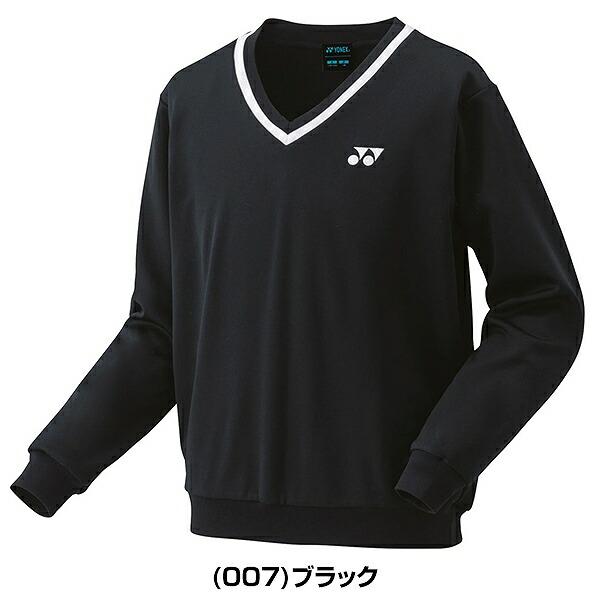 ヨネックス テニス バドミントン トレーナー ジュニア Vネック テニスウェア 長袖 秋冬用 防寒 スポーツ UVカット 制電 YONEX 32032j | YONEX | 03