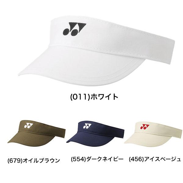 ヨネックス テニス サンバイザー レディース ウィメンズ 背面マジックテープ UVカット マジックテープ YONEX 40113 | YONEX | 01