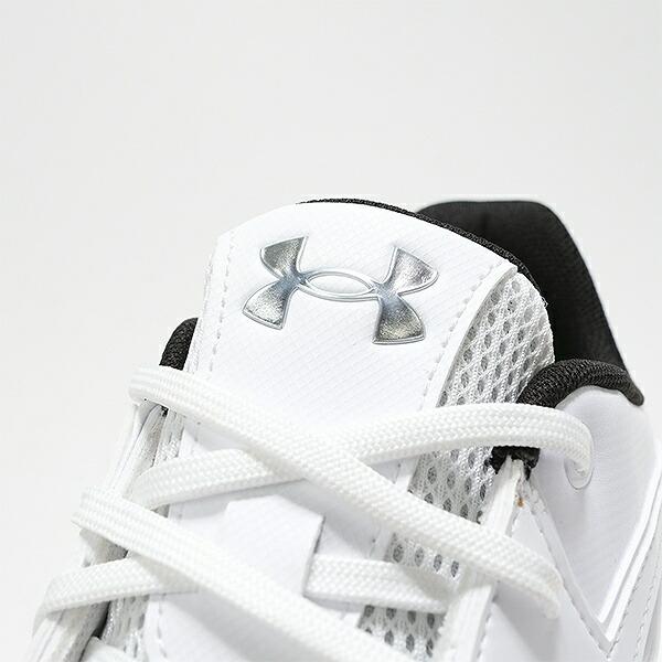 交換無料 野球 スパイク 金具 大人 白 アンダーアーマー UNDER ARMOUR エクストリーム アイコンST 2E相当 紐 白スパイク 6010489 Pカバー(P革)加工可 タフトー可 | UNDER ARMOUR | 13