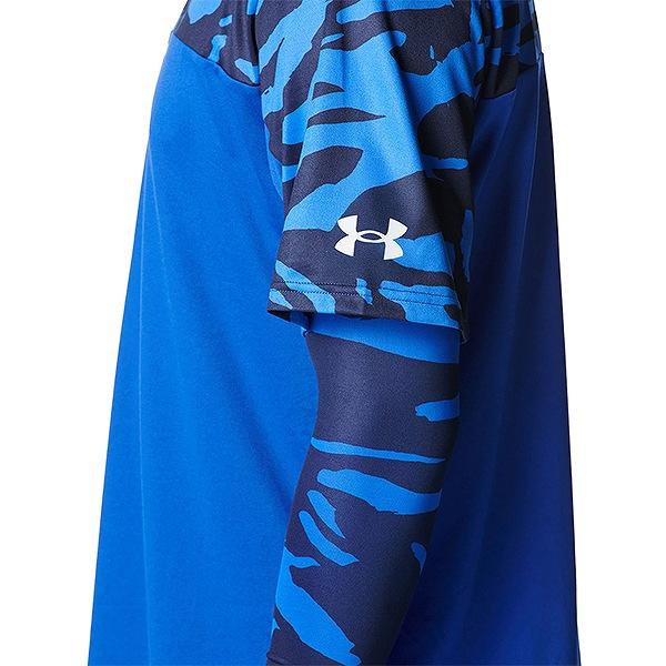 UNDER ARMOUR（アンダーアーマー） 野球 アンダーシャツ 半袖 丸首 UA
