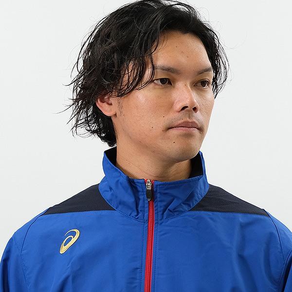 ASICS アシックス トレーニングジャケット 野球 ゴールド ASICS アシックス トレーニングジャケット 野球 ゴールド