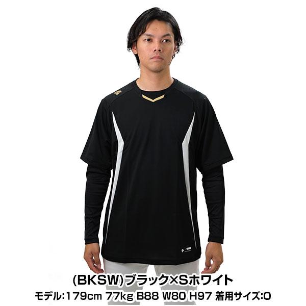 DESCENTE（デサント） ベースボールシャツ レギュラーシルエット 吸汗