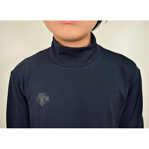 GWも毎日出荷 野球 アンダーシャツ ジュニア用 冬用 長袖 ハイネック ゆったり デサント 裏起毛 JSTD-653 | DESCENTE | 03