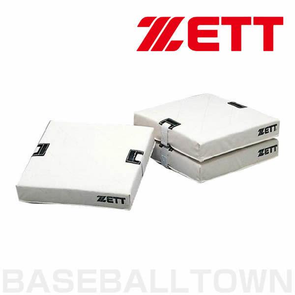 値下げ！野球用帆布ベース　ＺＢＶ１１ ゼット（ZETT） 軟式野球用 フトンベース(3枚1組) ZBV11 取寄 : 野球