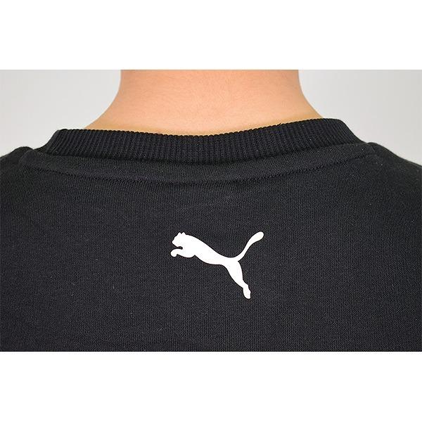 PUMA プーマ スウェット 長袖 ジュニア クルースウェット B 丸首 PUMA プーマ スウェット 長袖 ジュニア クルースウェット B 丸首