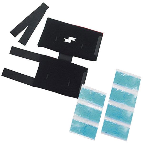 サイズの アイシング 冷却 Ytr24 サッカー 野球用品ベースボールタウン 通販 Paypayモール Ssk 野球 ソフトボール アイシングサポーター アイスパック 4つ 3つタイプ各1個 付属 左右兼用 肩 肘 ベルト