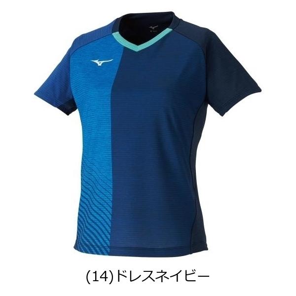 MIZUNO ミズノ ゲームシャツ年卓球女子日本代表モデル