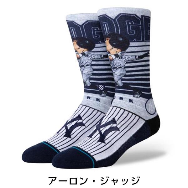 スタンス STANCE ソックス BIG HEAD MLBレジェンド プレーヤー 25.5-29.0cm カジュアルソックス A548A20 野球 メンズ 靴下 | STANCE | 02