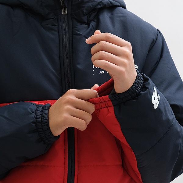 New Balance 中綿ウインドブレーカージャケット パーカー キッズ
