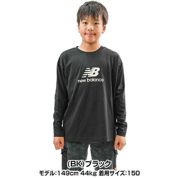 New Balance（ニューバランス） Tシャツ 子供 長袖 丸首 New Balance