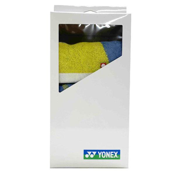 文字刺繍入り ヨネックス テニス バドミントン スポーツタオル 箱付き 卒業 卒団 贈り物に メンズ レディース 男女兼用 ユニセックス 33×100cm | YONEX | 12