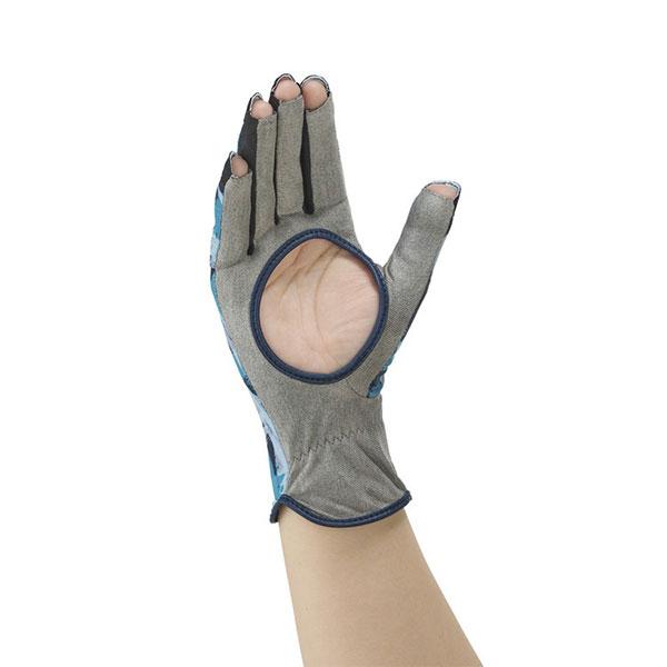 テニス グローブ レディース ヨネックス 左右両手用 ネイルスルー 手のひら穴あり テニスグローブ グラブ 手袋 手ぶくろ UVカット 吸水速乾 ストレッチ | YONEX | 02