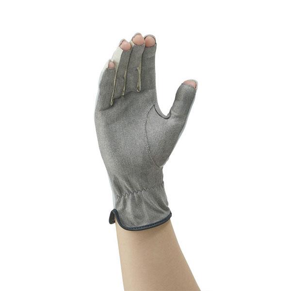 テニス グローブ レディース ヨネックス 左右両手用 ネイルスルー 手のひら穴なし テニスグローブ 手袋 手ぶくろ UVカット 遮熱クーリング 吸放湿 吸水速乾 | YONEX | 02